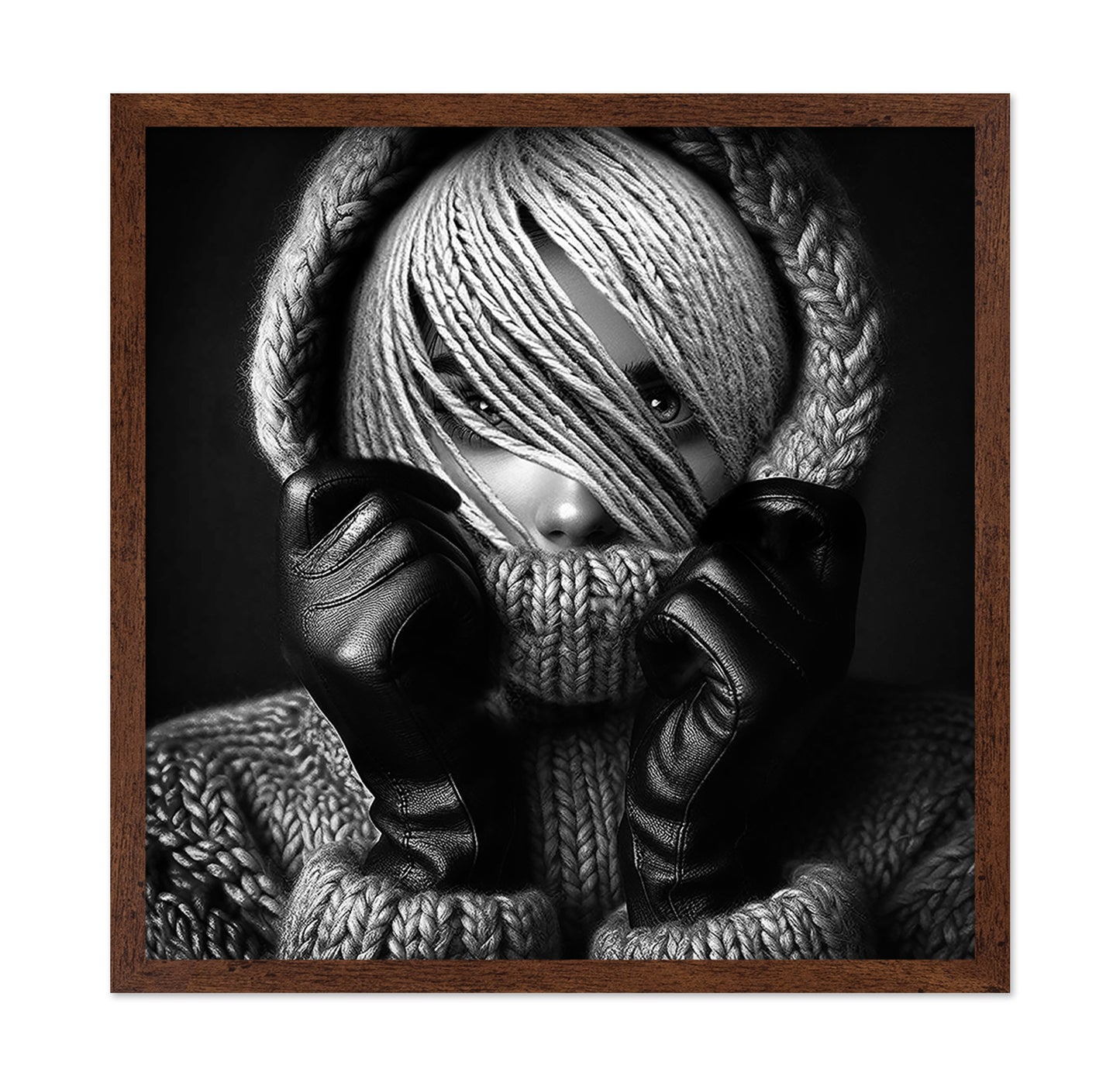 Winter Knit Portrait