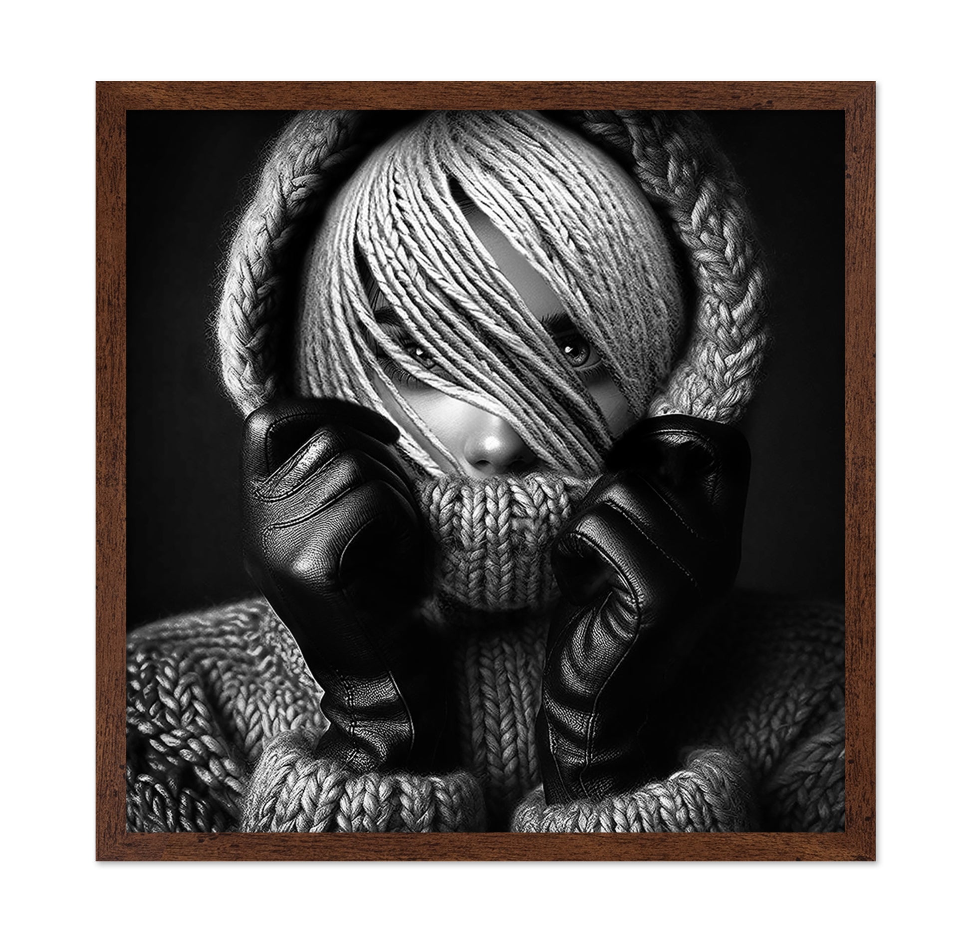 Winter Knit Portrait