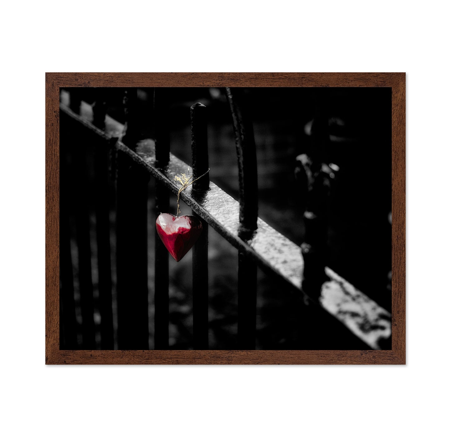 Hanging Red Heart