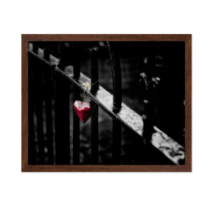 Hanging Red Heart