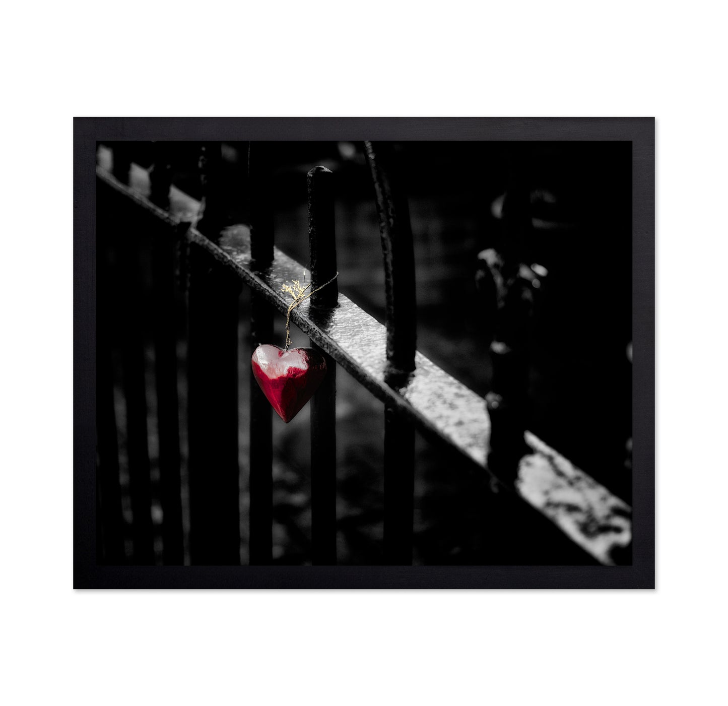Hanging Red Heart