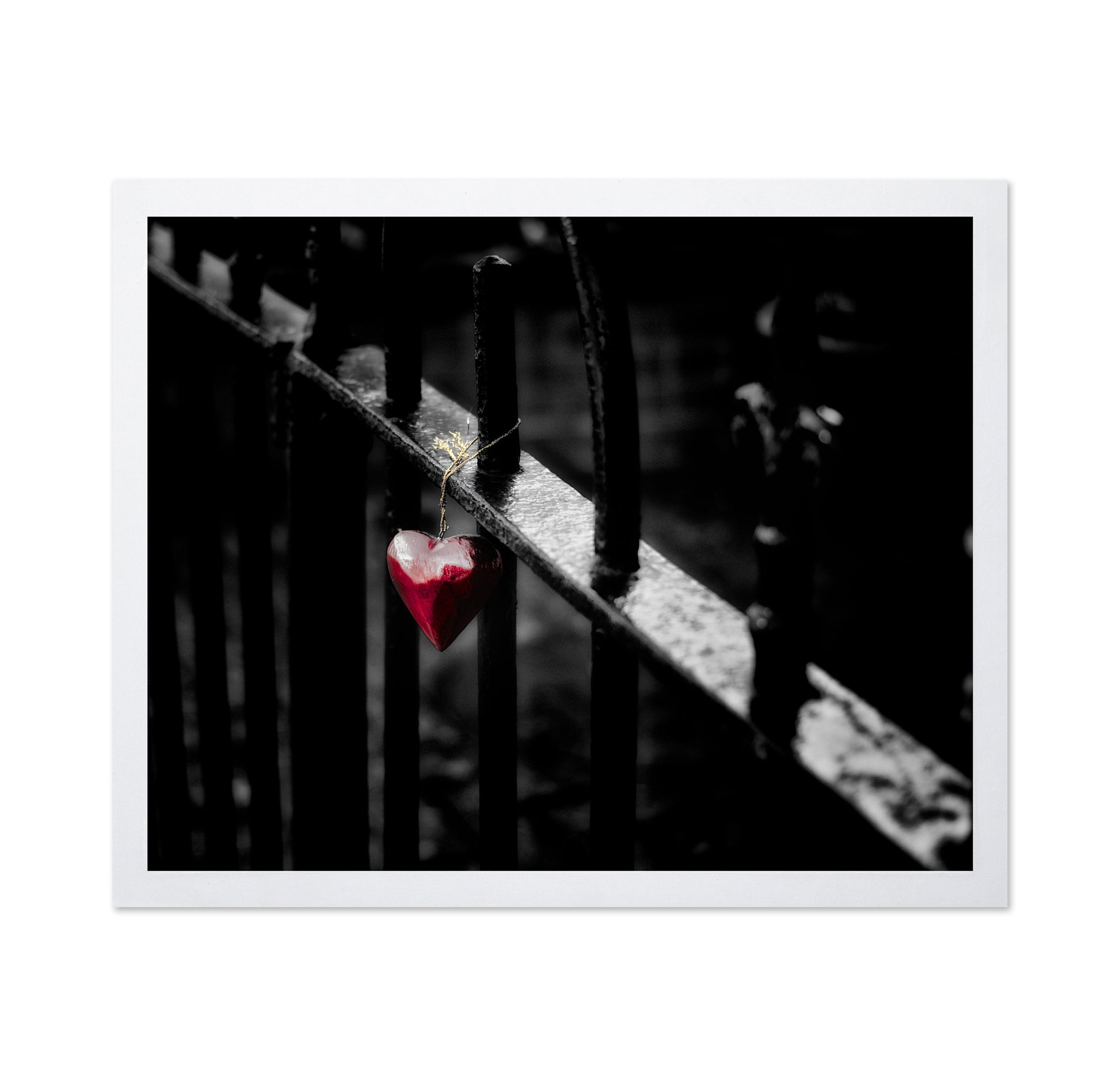 Hanging Red Heart