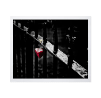 Hanging Red Heart