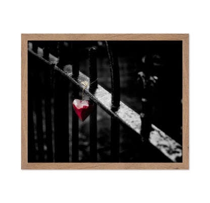 Hanging Red Heart