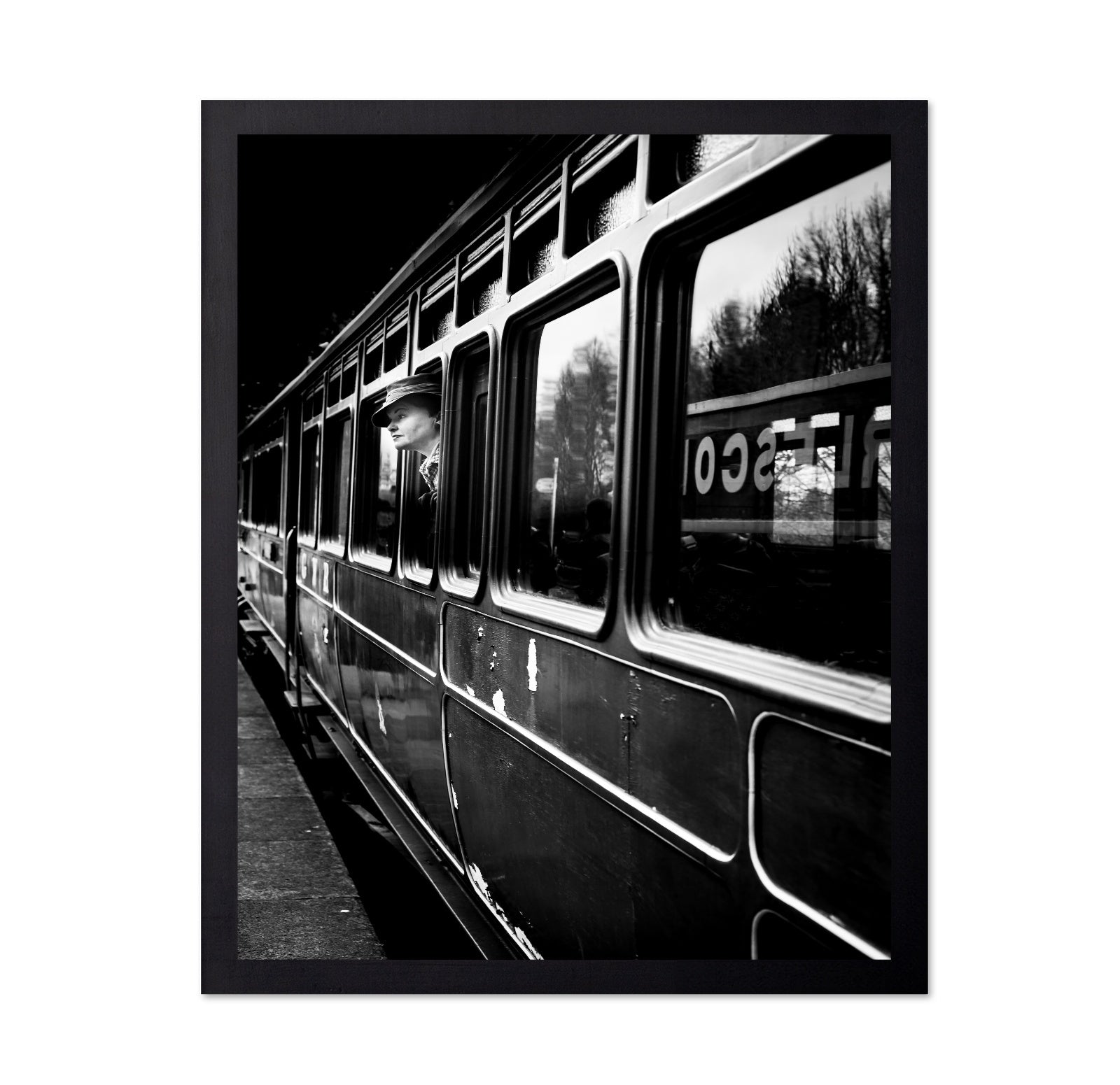 Train Window Farewell