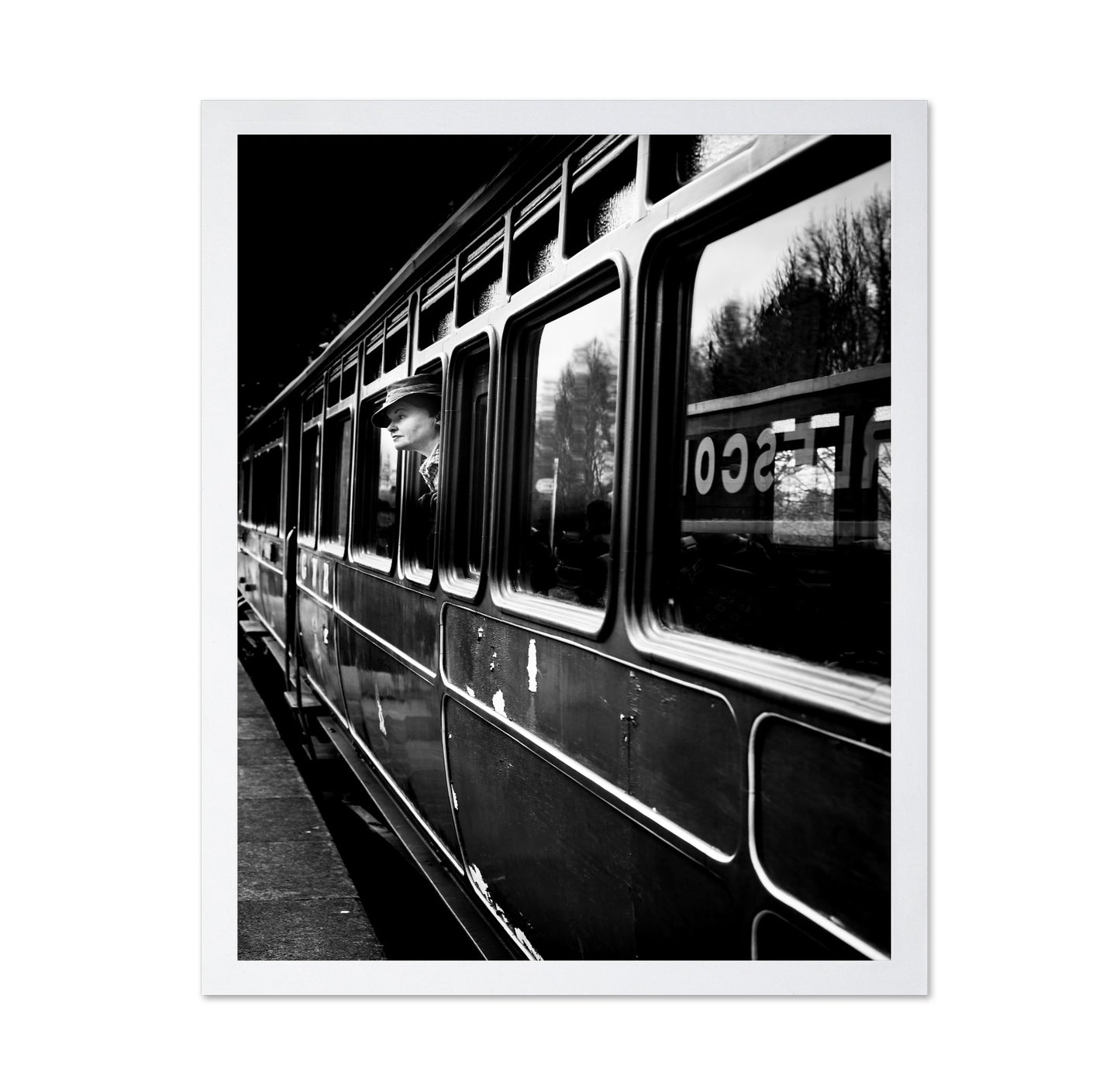 Train Window Farewell