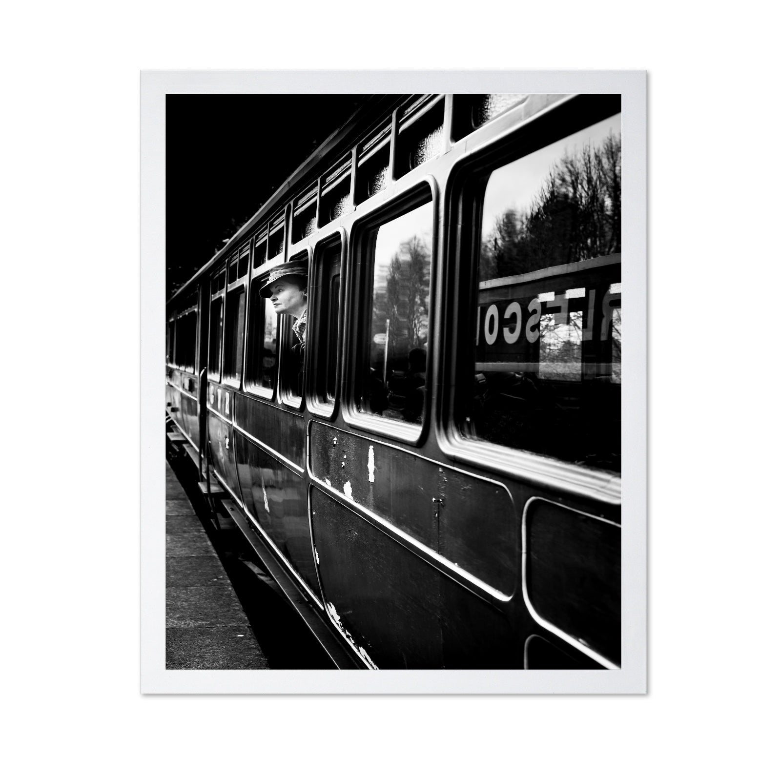 Train Window Farewell