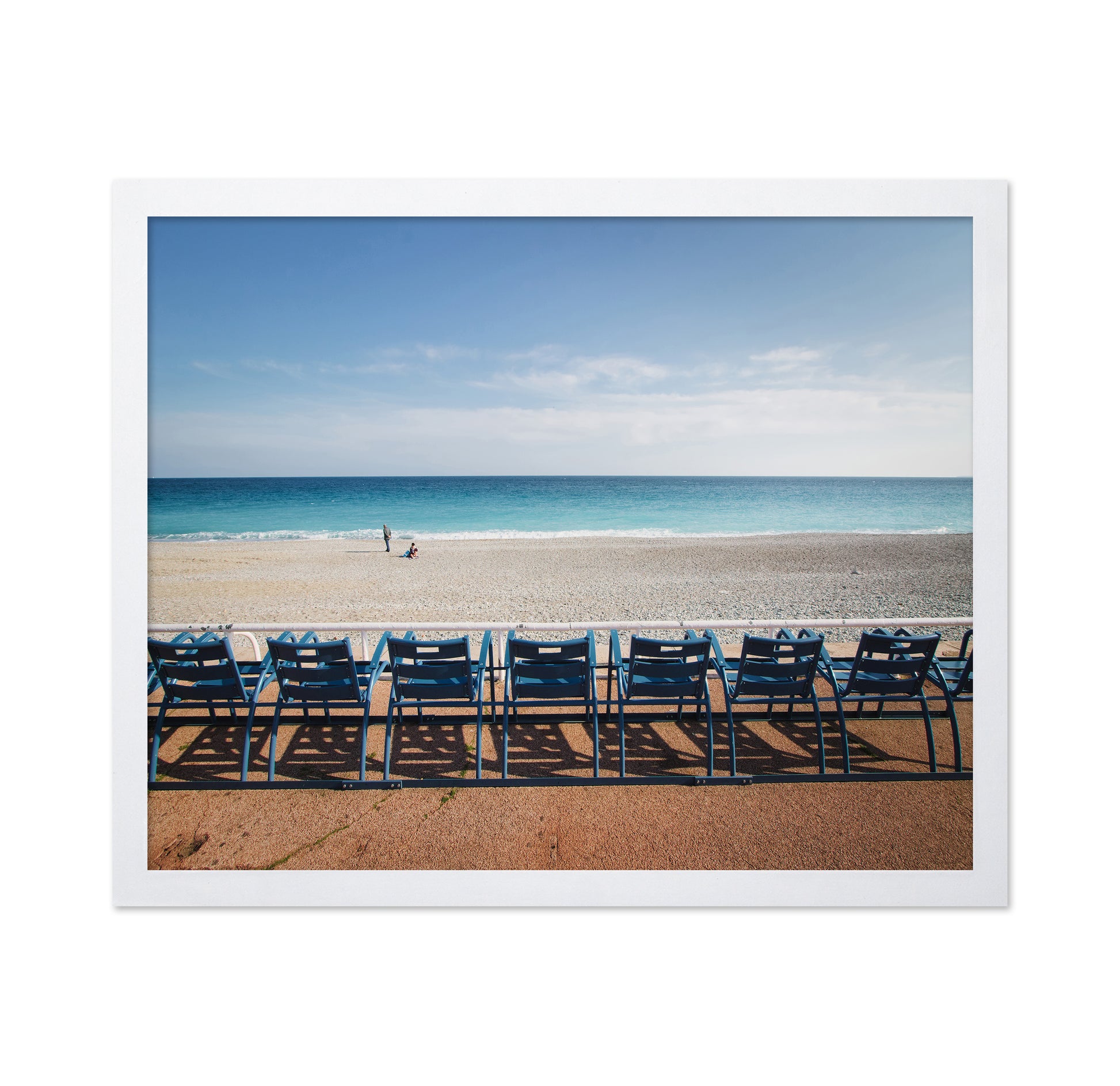 Empty Beach Chairs