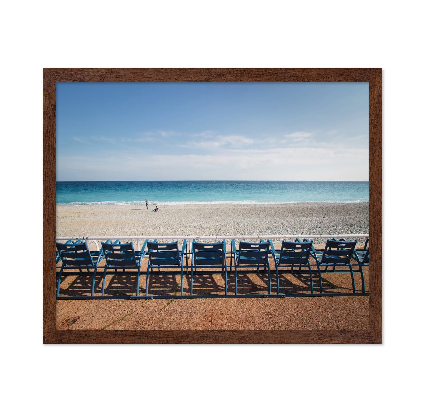 Empty Beach Chairs