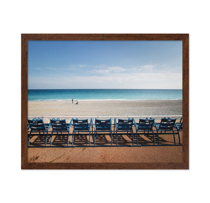 Empty Beach Chairs