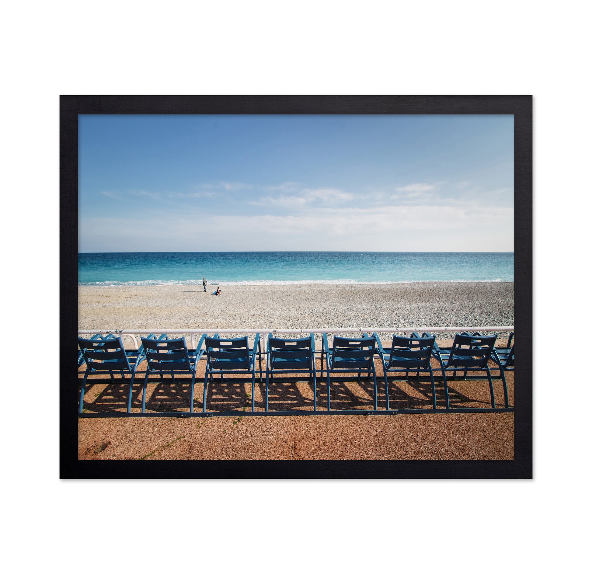 Empty Beach Chairs