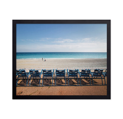 Empty Beach Chairs