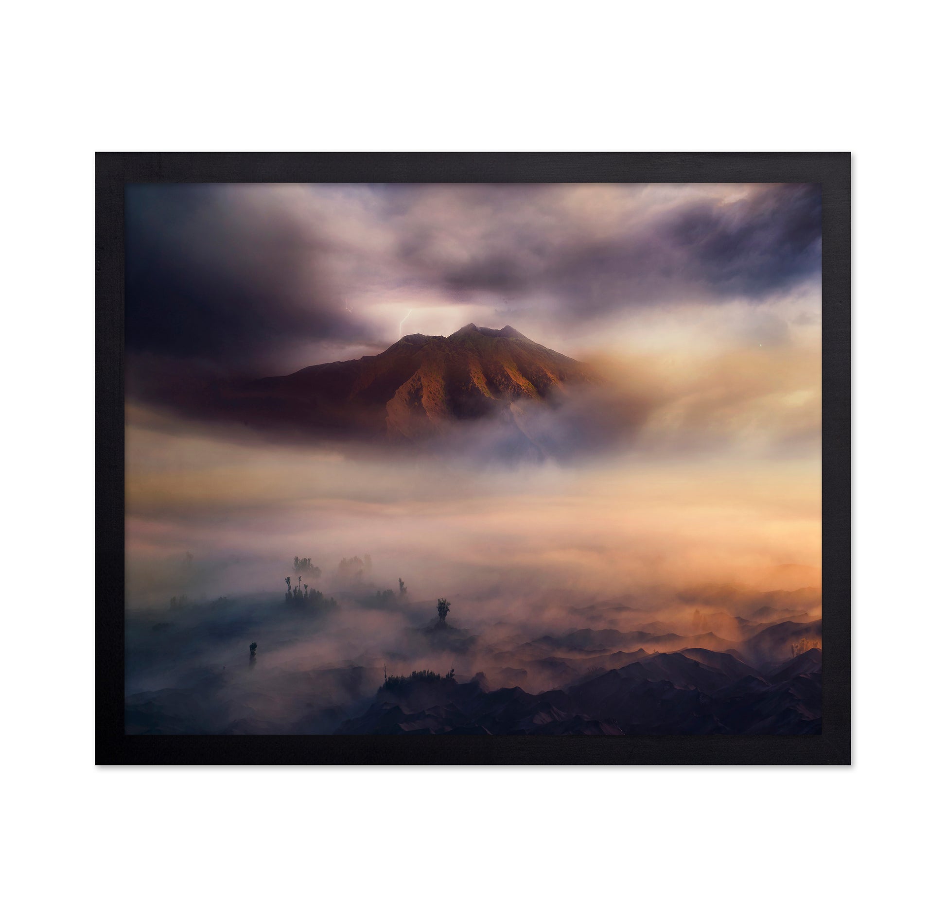 Misty Mountain Dawn