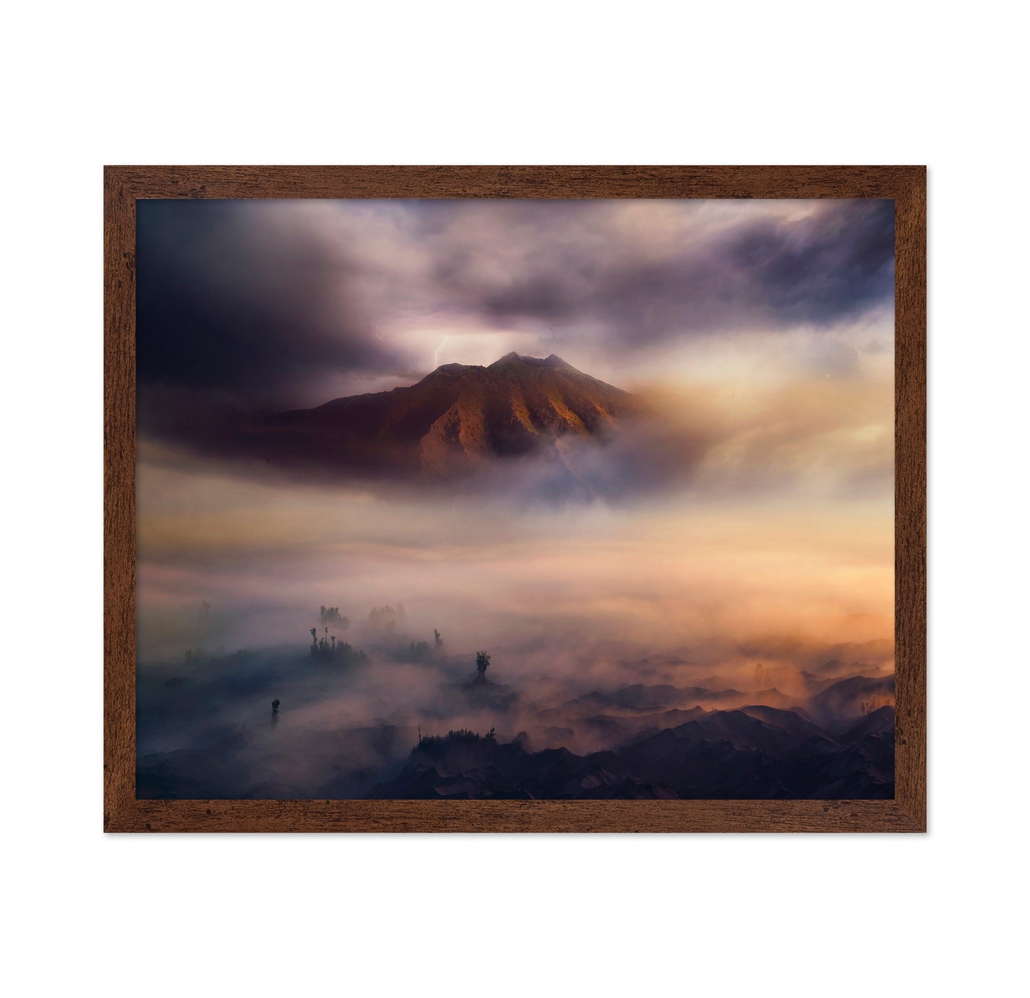 Misty Mountain Dawn