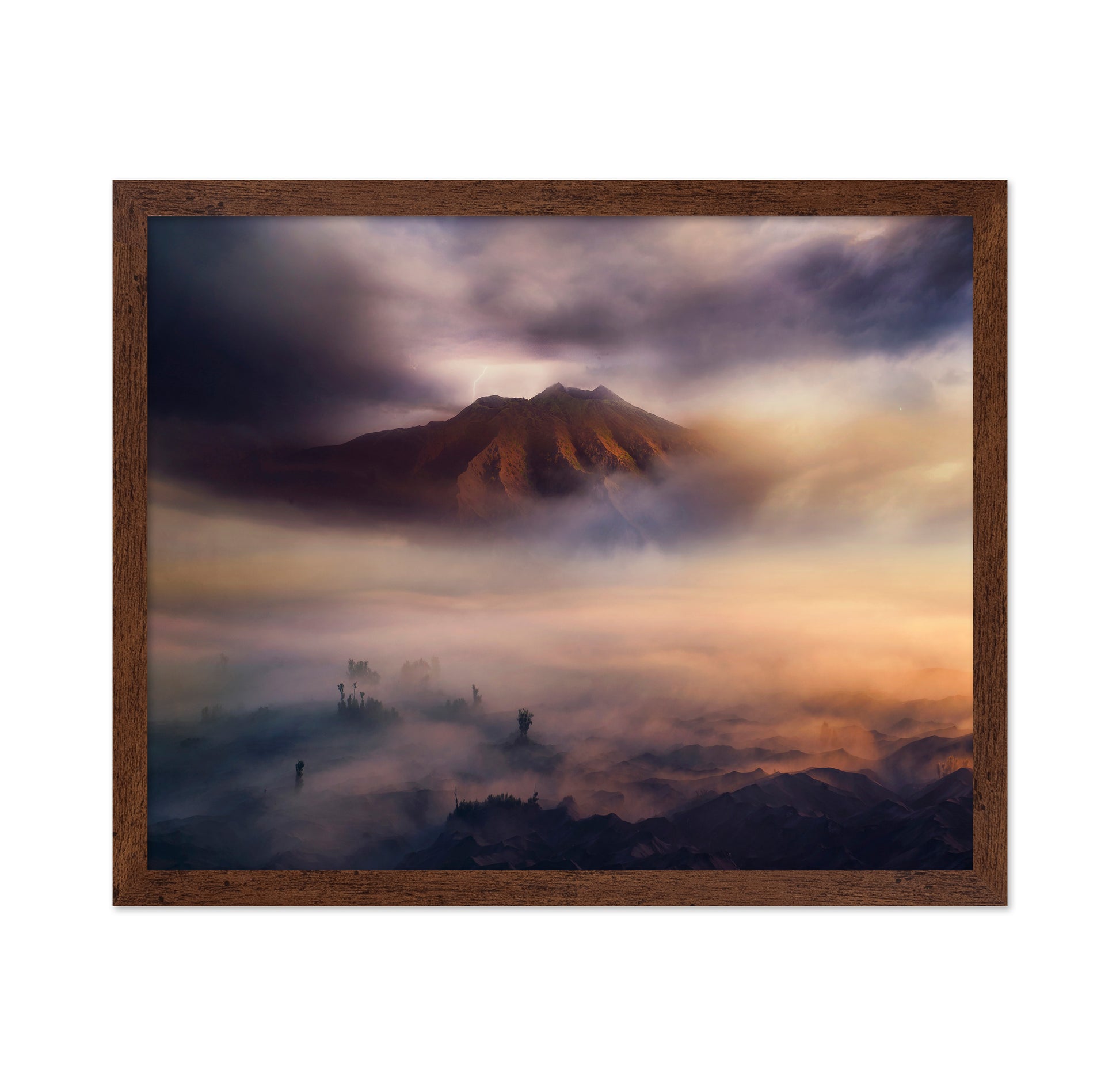 Misty Mountain Dawn