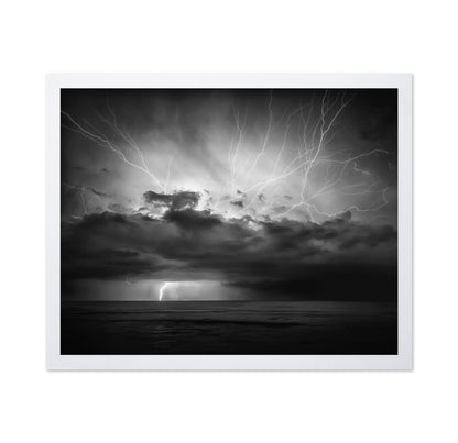 Lightning Storm Sea