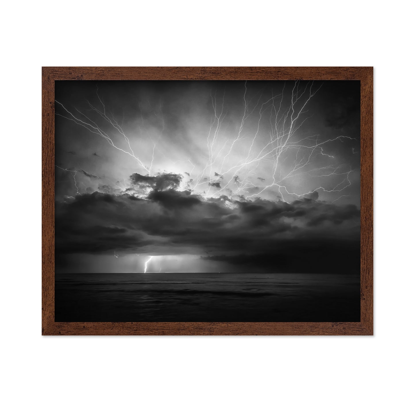 Lightning Storm Sea