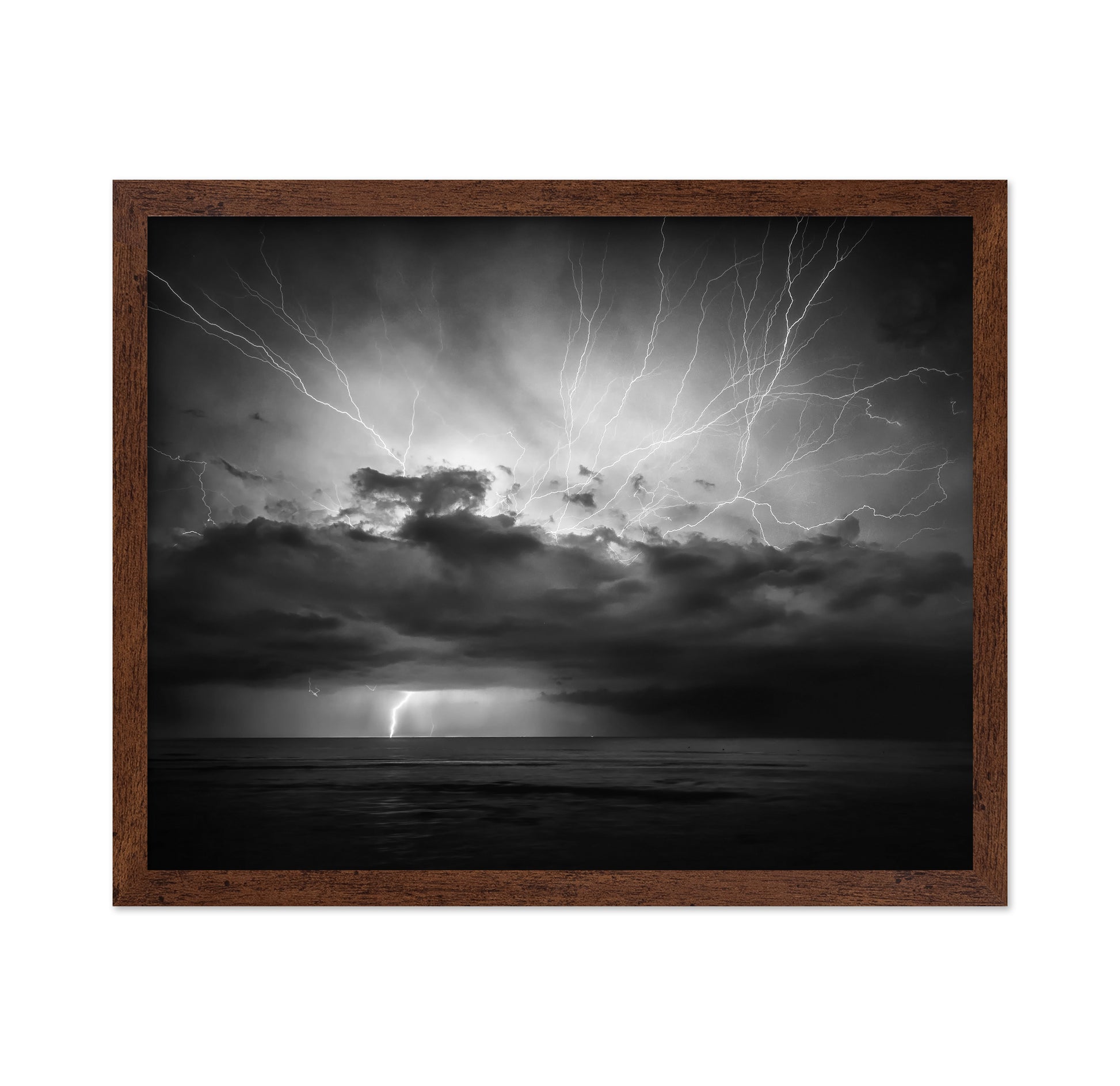 Lightning Storm Sea