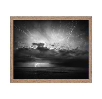 Lightning Storm Sea