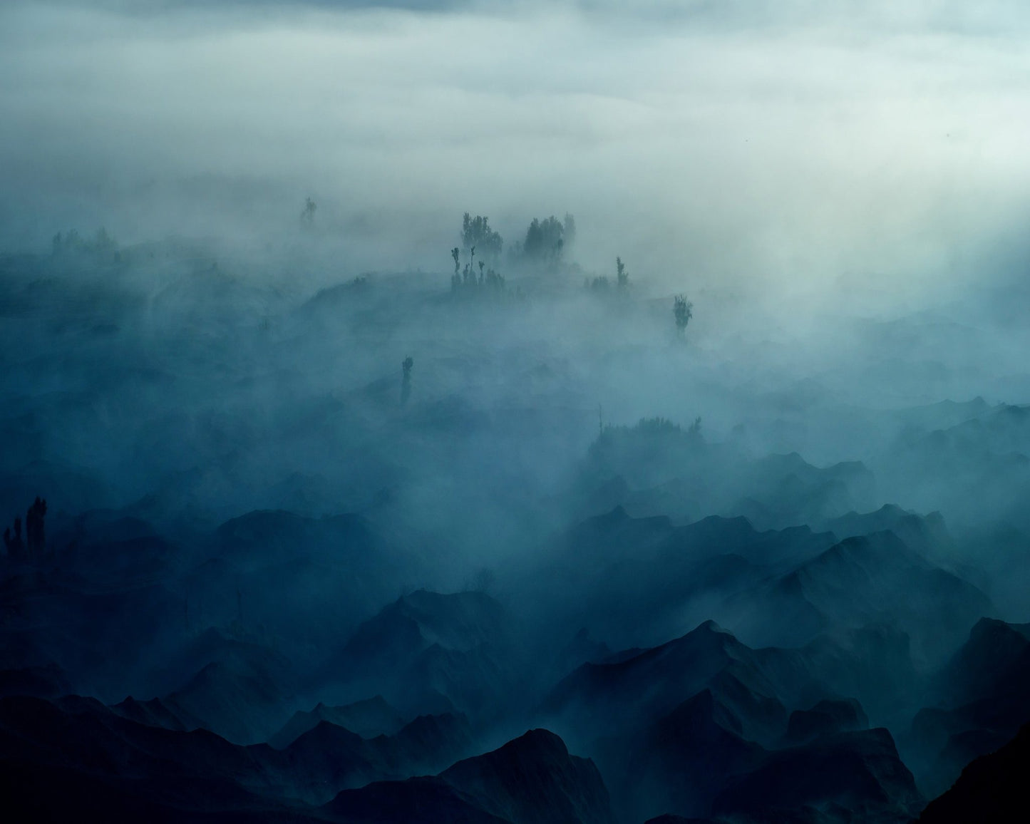 Blue Fog Mountains
