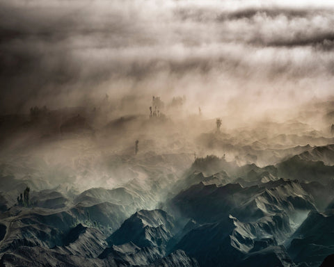 Misty Mountain Layers No1
