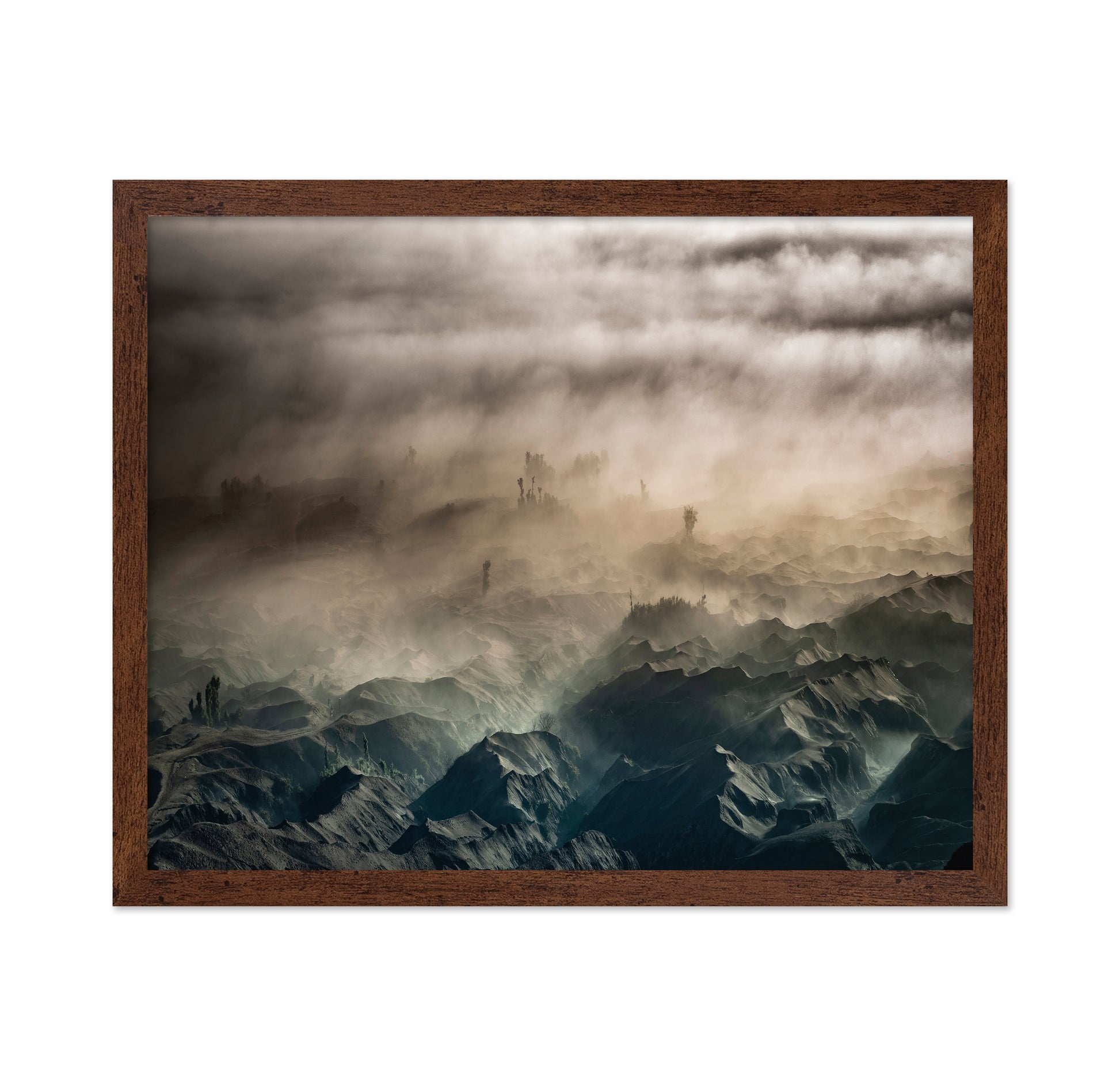 Misty Mountain Layers No1