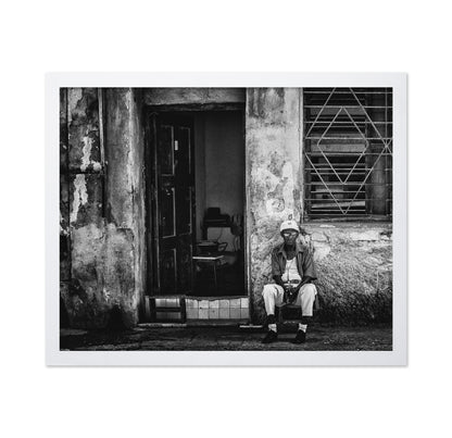 Man At Old Door