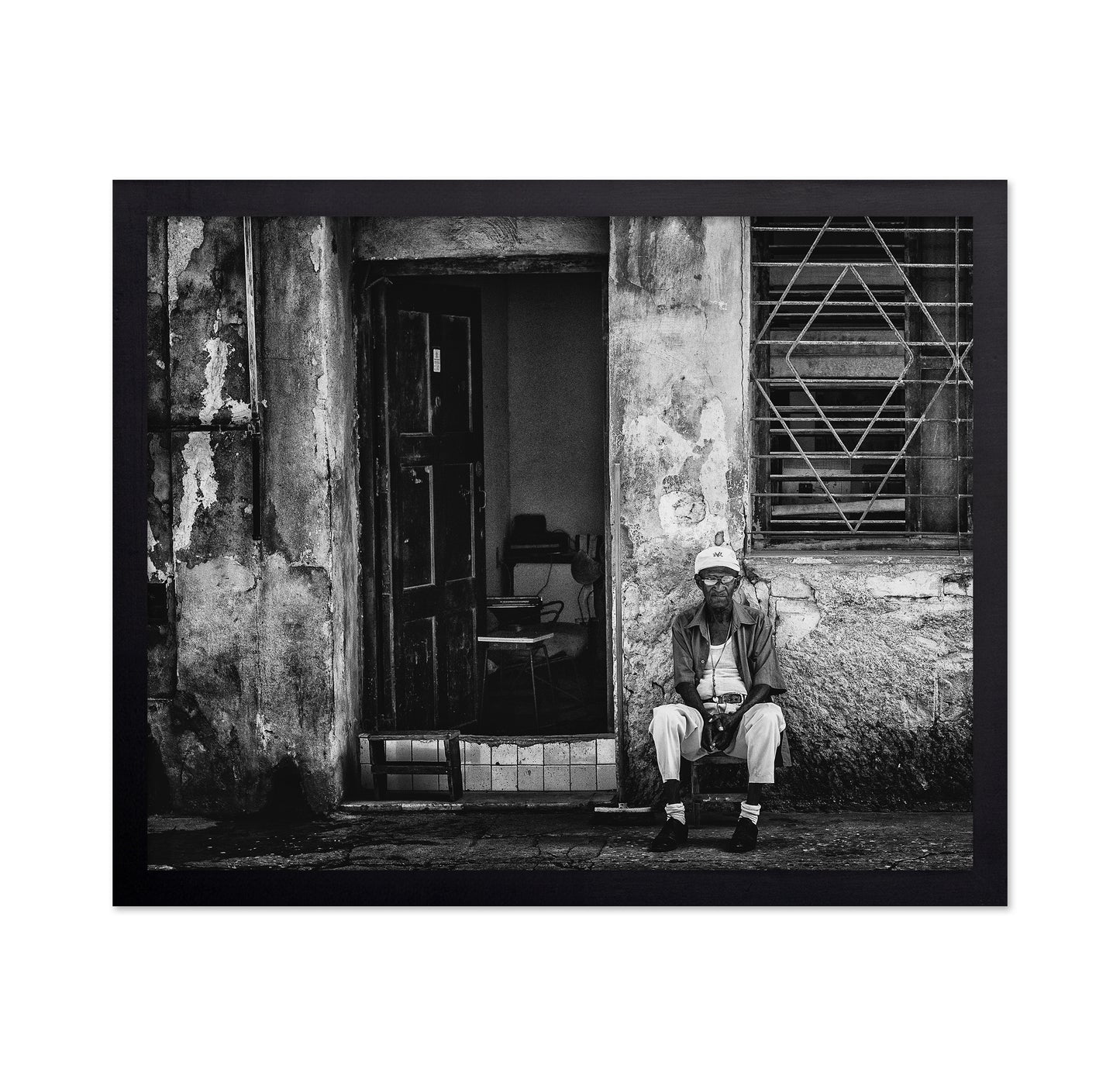 Man At Old Door
