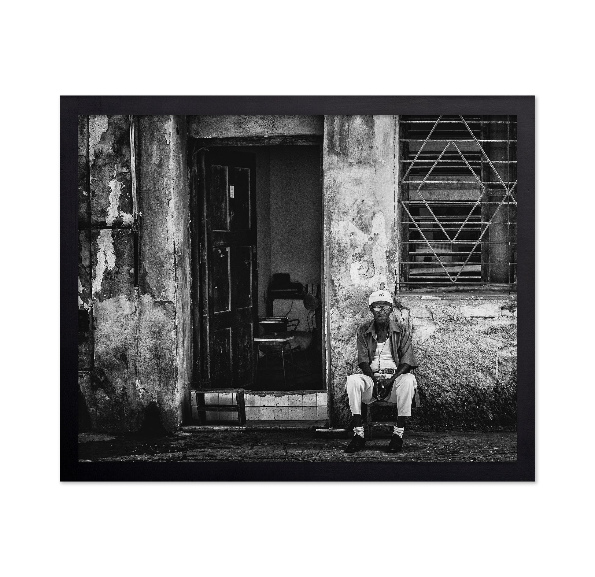 Man At Old Door
