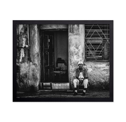 Man At Old Door