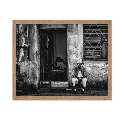 Man At Old Door
