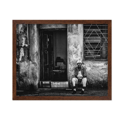 Man At Old Door