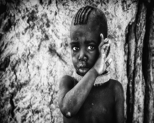 Curious Child Portrait