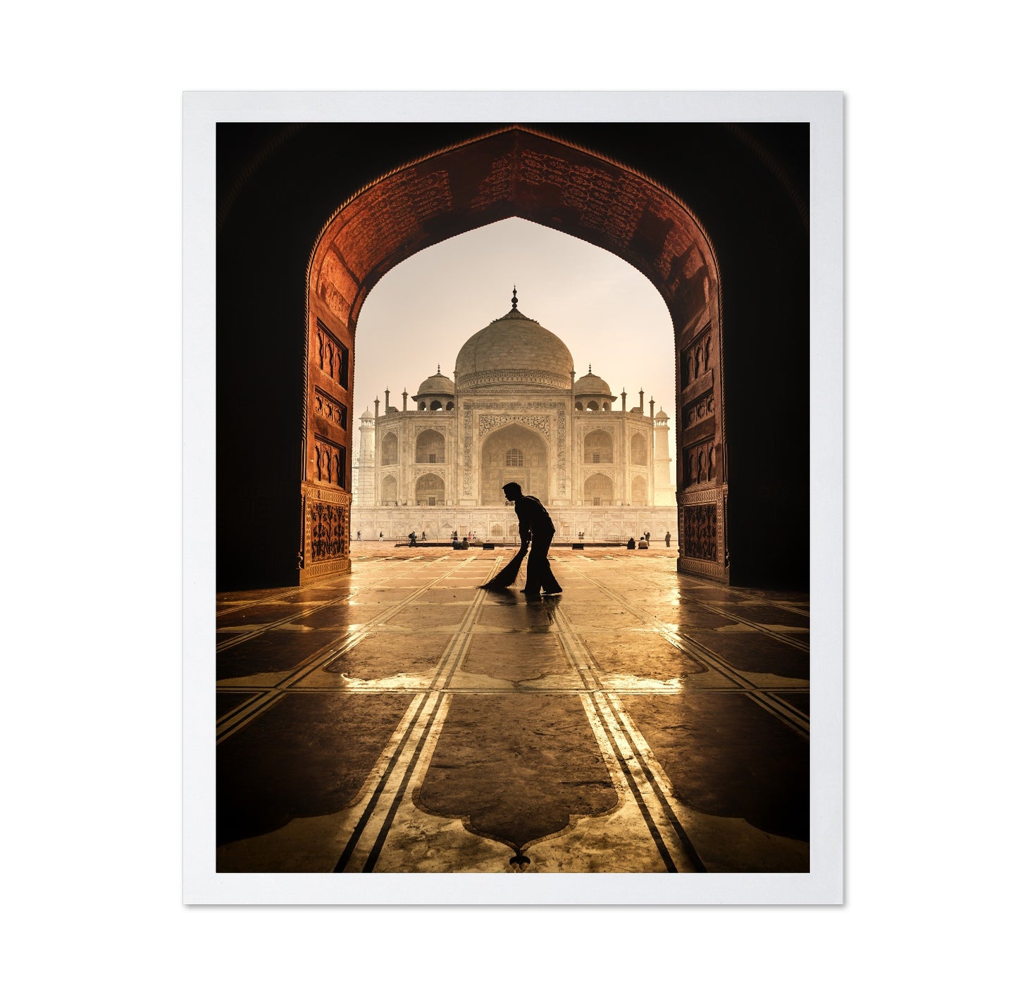Taj Mahal Morning Sweep
