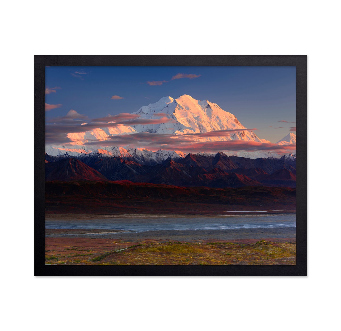 Denali Sunset Peaks
