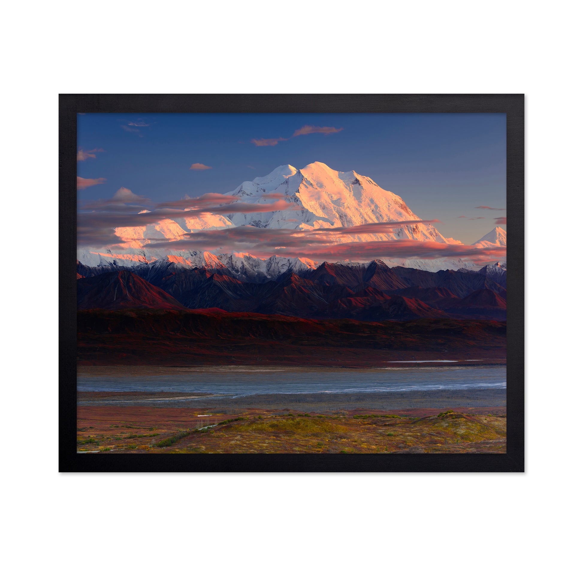 Denali Sunset Peaks