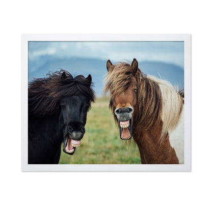 Laughing Horses