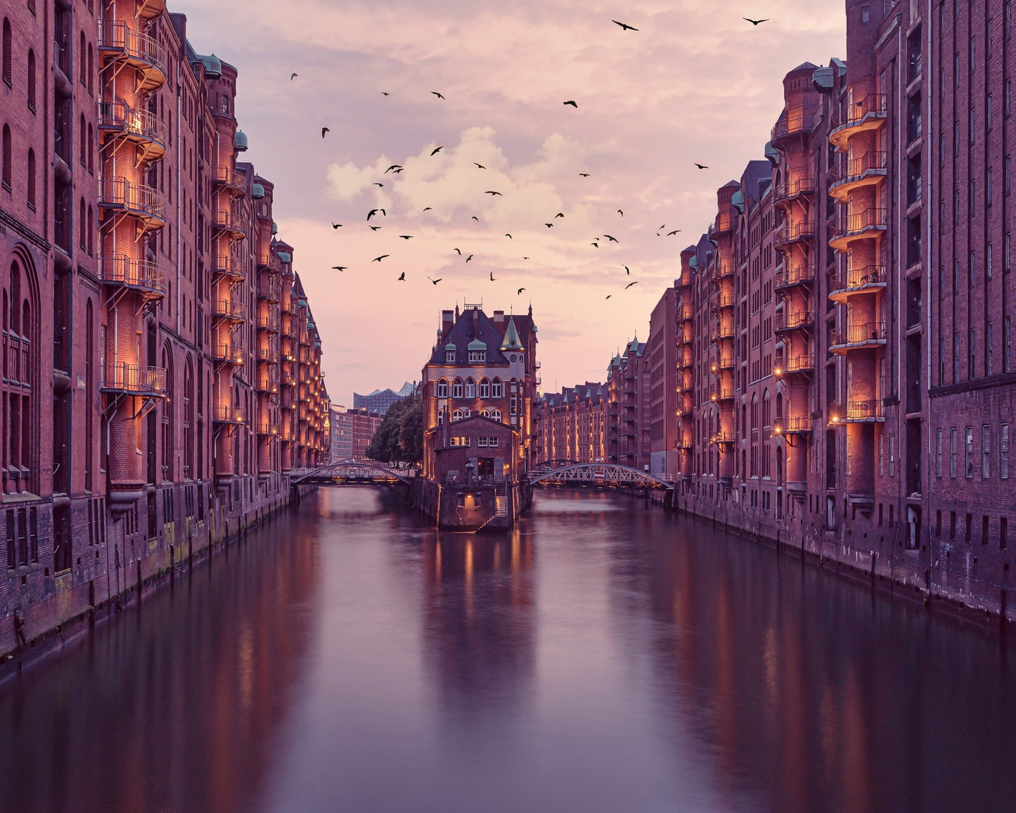Canal City Sunset