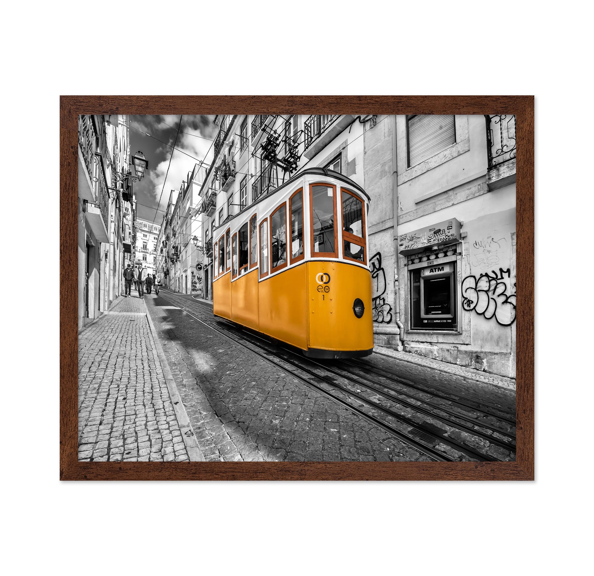 Lisbon Yellow Tram