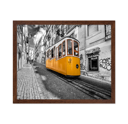 Lisbon Yellow Tram