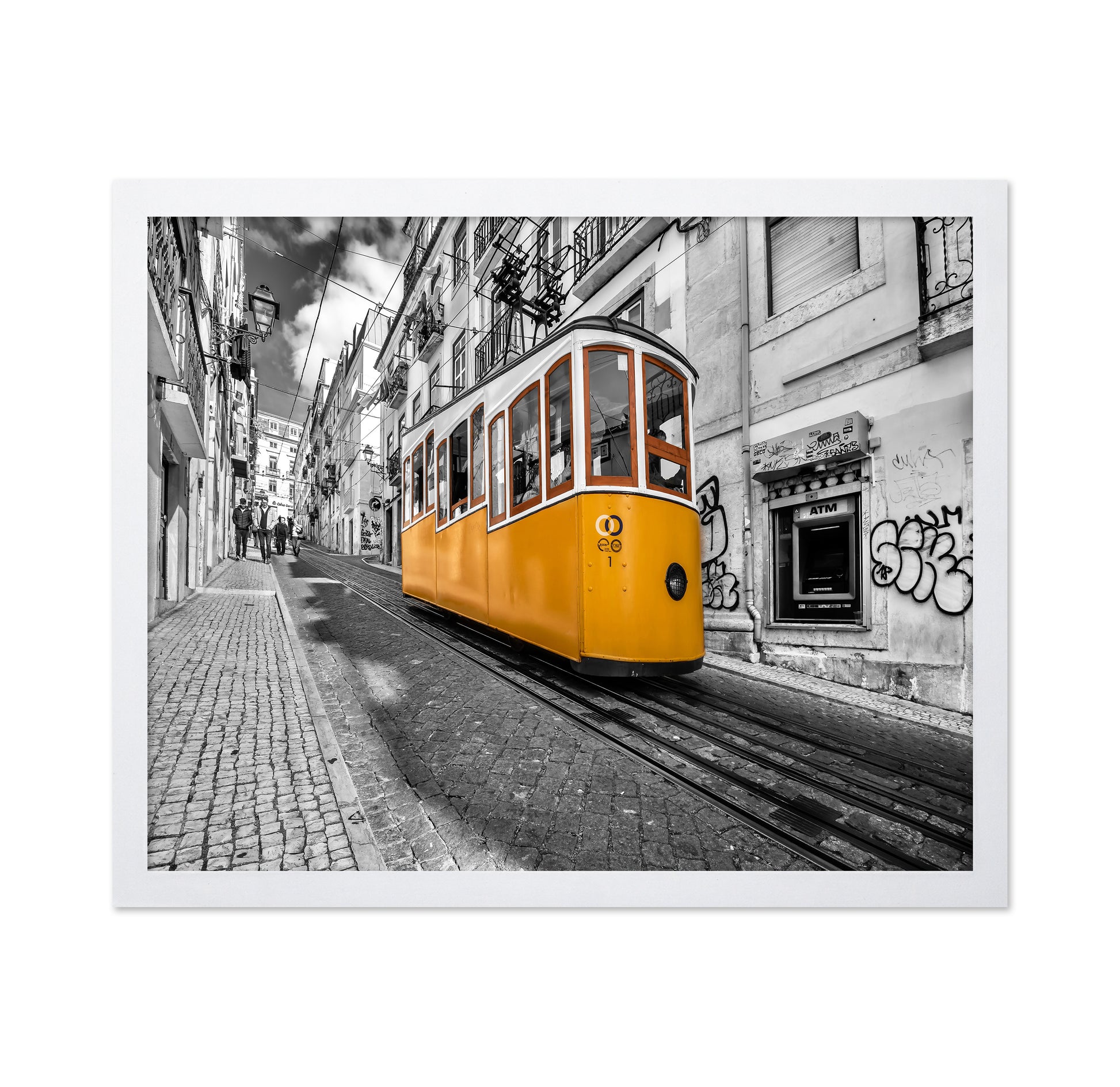 Lisbon Yellow Tram