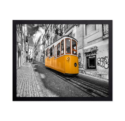 Lisbon Yellow Tram