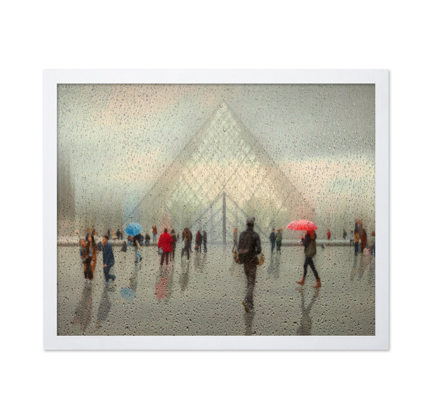 Paris Rain Scene