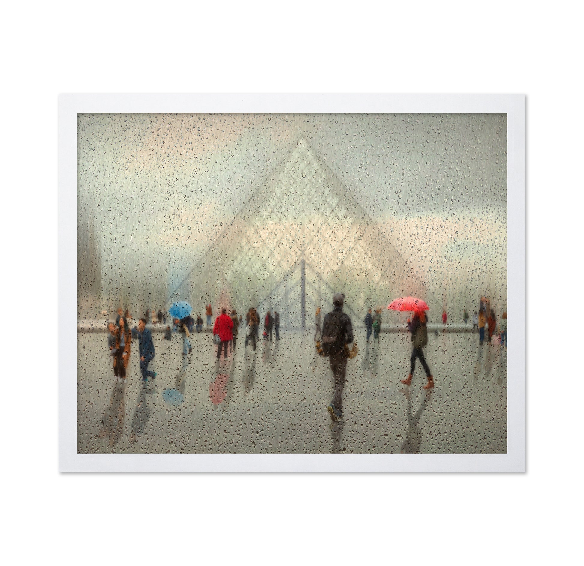 Paris Rain Scene