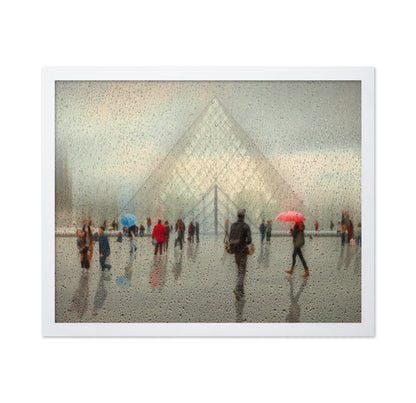 Paris Rain Scene