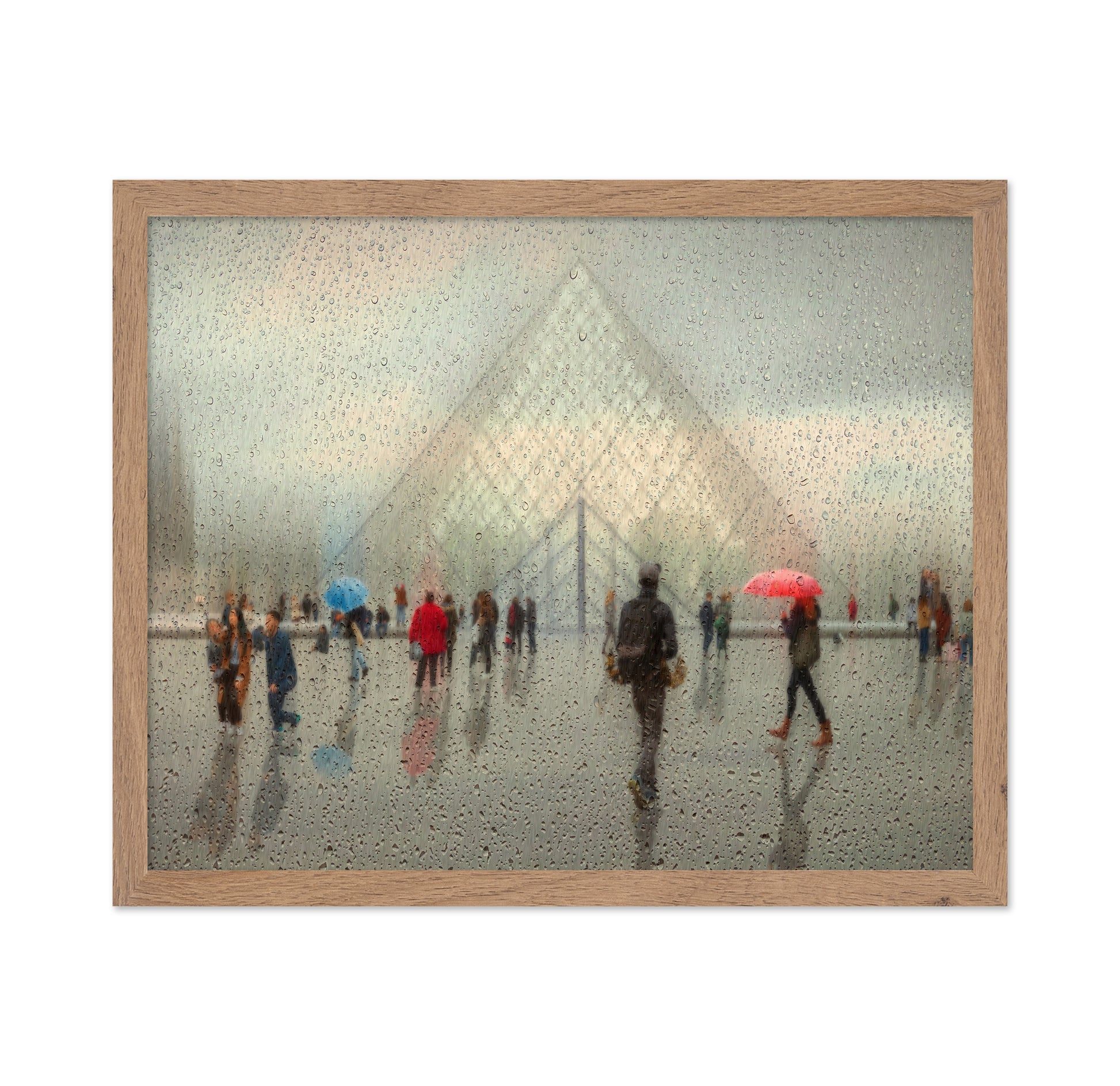Paris Rain Scene