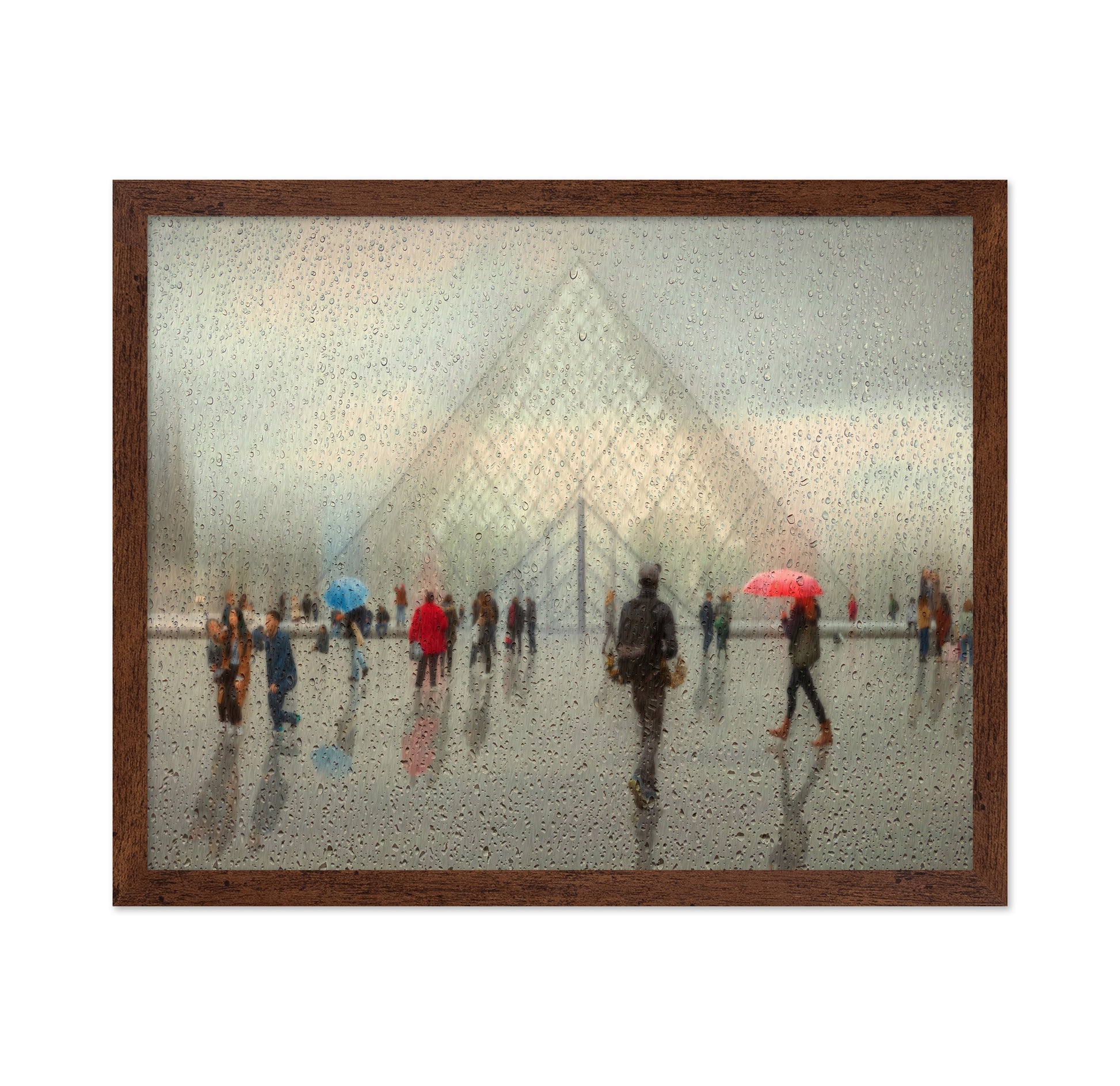 Paris Rain Scene