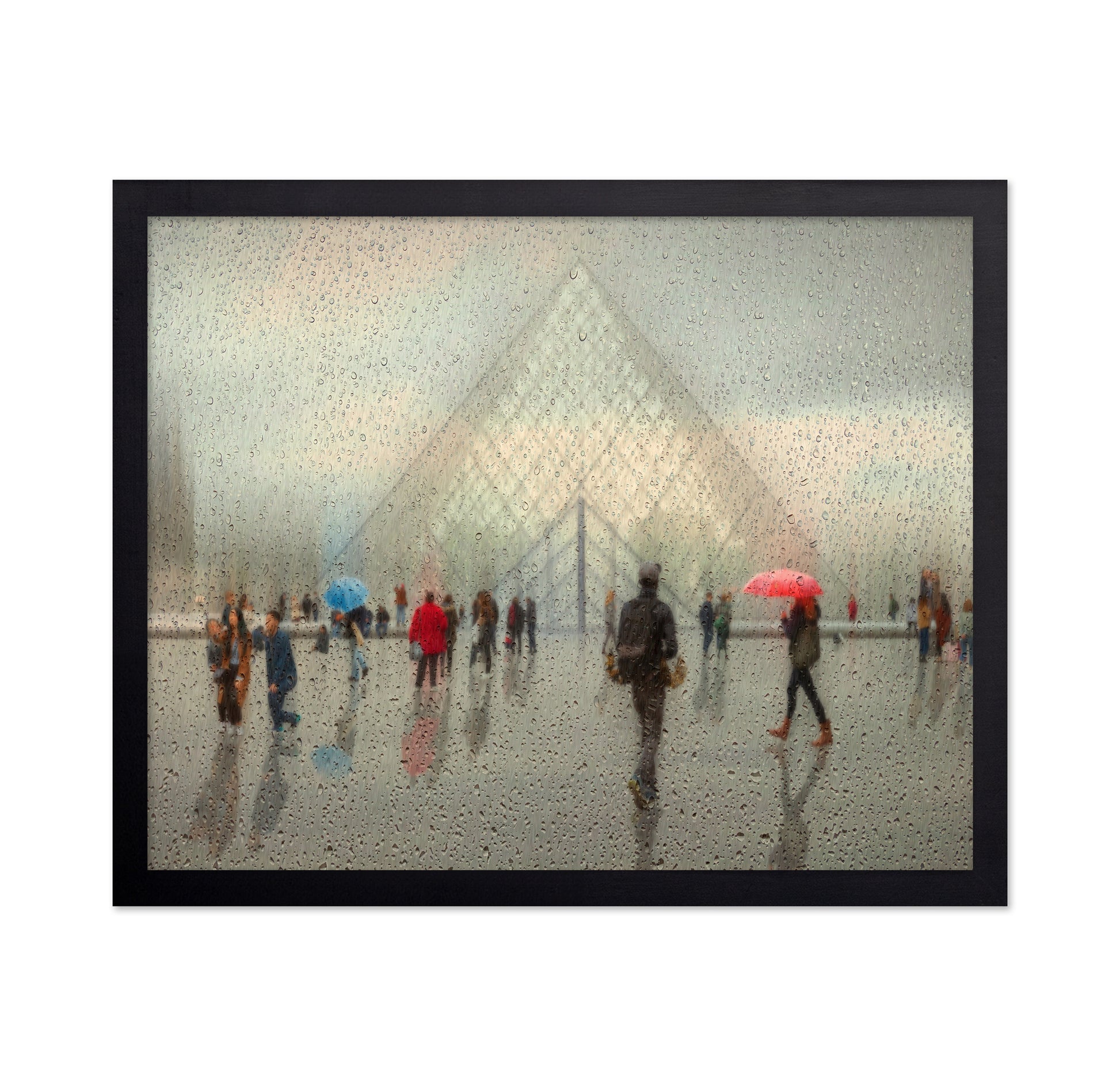 Paris Rain Scene
