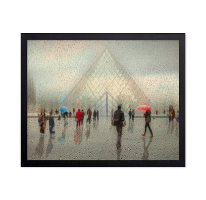 Paris Rain Scene