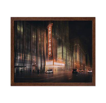 Chicago Theater Night